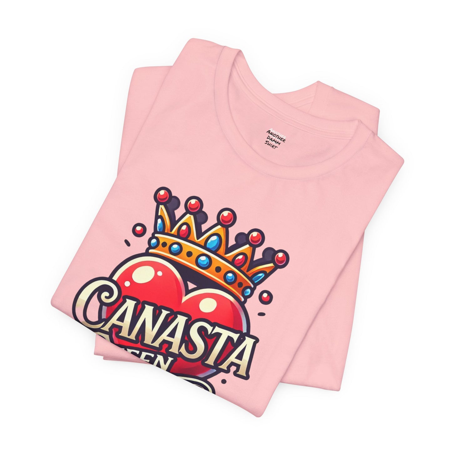 Canasta Queen Crown and Heart - Graphic Unisex Tee