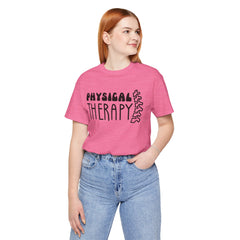 Physical Therapy Unisex Tee - Spine Graphic Gift for PT Student