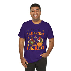 I Teach The Cutest Turkeys Teacher Appreciation T-Shirt