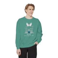 RUSH Neil Peart Unisex Garment-Dyed Sweatshirt