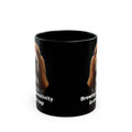 Basset Hound Black Mug (11oz, 15oz), Brewing Pawsitivity In Every Cup