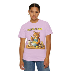 Whisker Cat Baking T-Shirt — Cute Cat Chef Graphic Tee