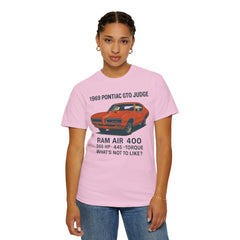 Retro Pontiac 1969 GTO Judge - Unisex Comfort Colors Garment Dyed T-Shirt