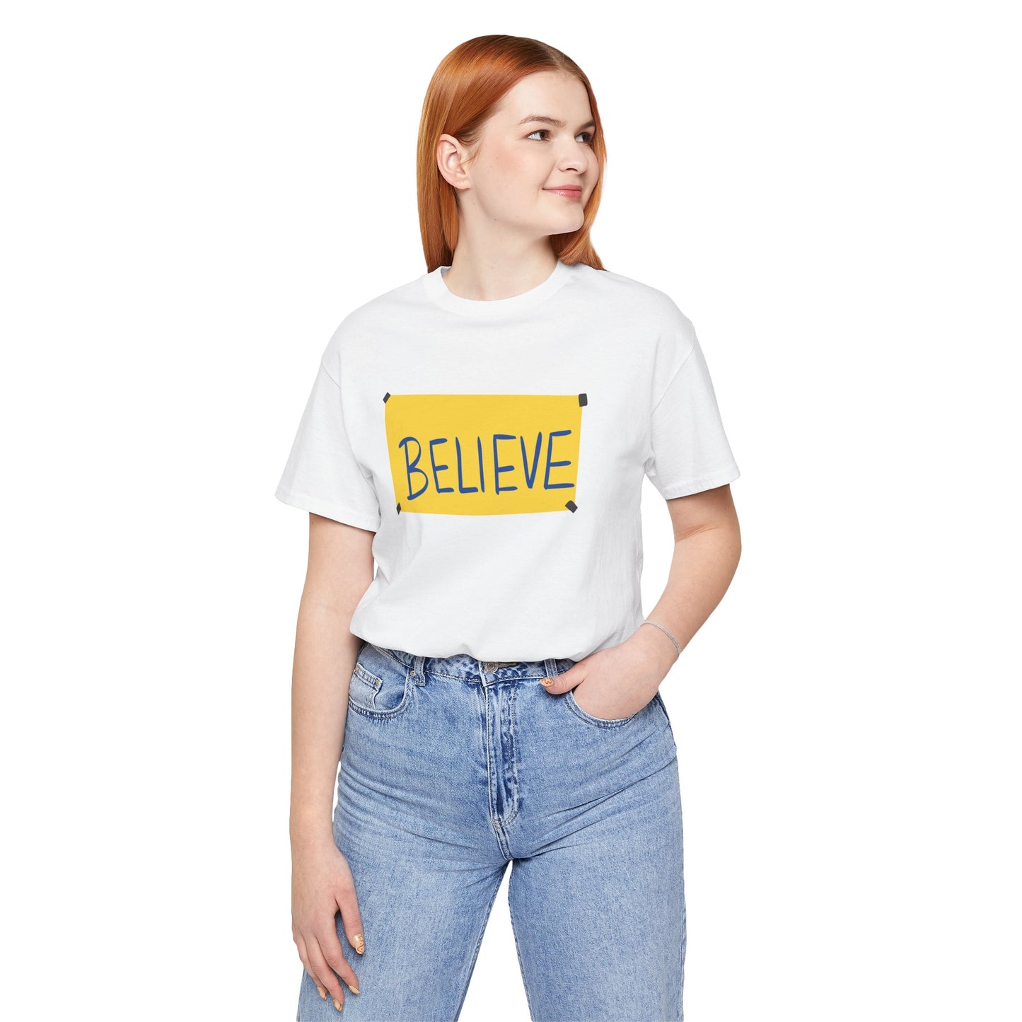 Ted Lasso BELIEVE SHIRT - Unisex Short Sleeve Tee