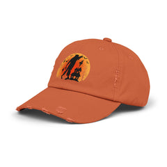 Haunted House Zombie Unisex Distressed Cap