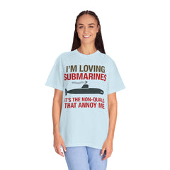 Submarine Lover Nautical Tee, Graphic Submarine Shirt | Summer Casual