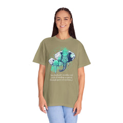 Elephants Graphic  Garment-Dyed T-shirt