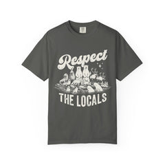 Polar bears, walrus, Arctic fox, reindeer (caribou), seals, beluga whales, narwhal Respect the Locals T-Shirt