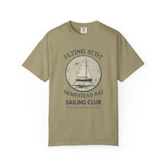 Hempstead Bay Sailing Club T‑Shirt — Flying Scot Hempstead Bay Vintage Sailboat Tee