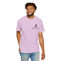 Front Logo Back Graphic Baldwin Harbor Animal Hospital "Who Let the Dogs Out?" Graphic Tee