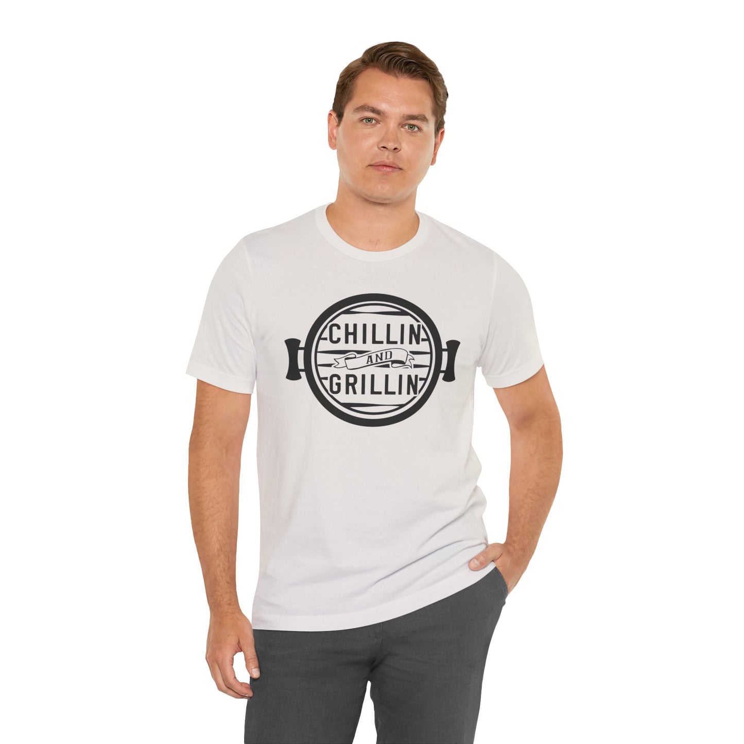 Grillin and Chillin, Unisex Softstyle T-Shirt