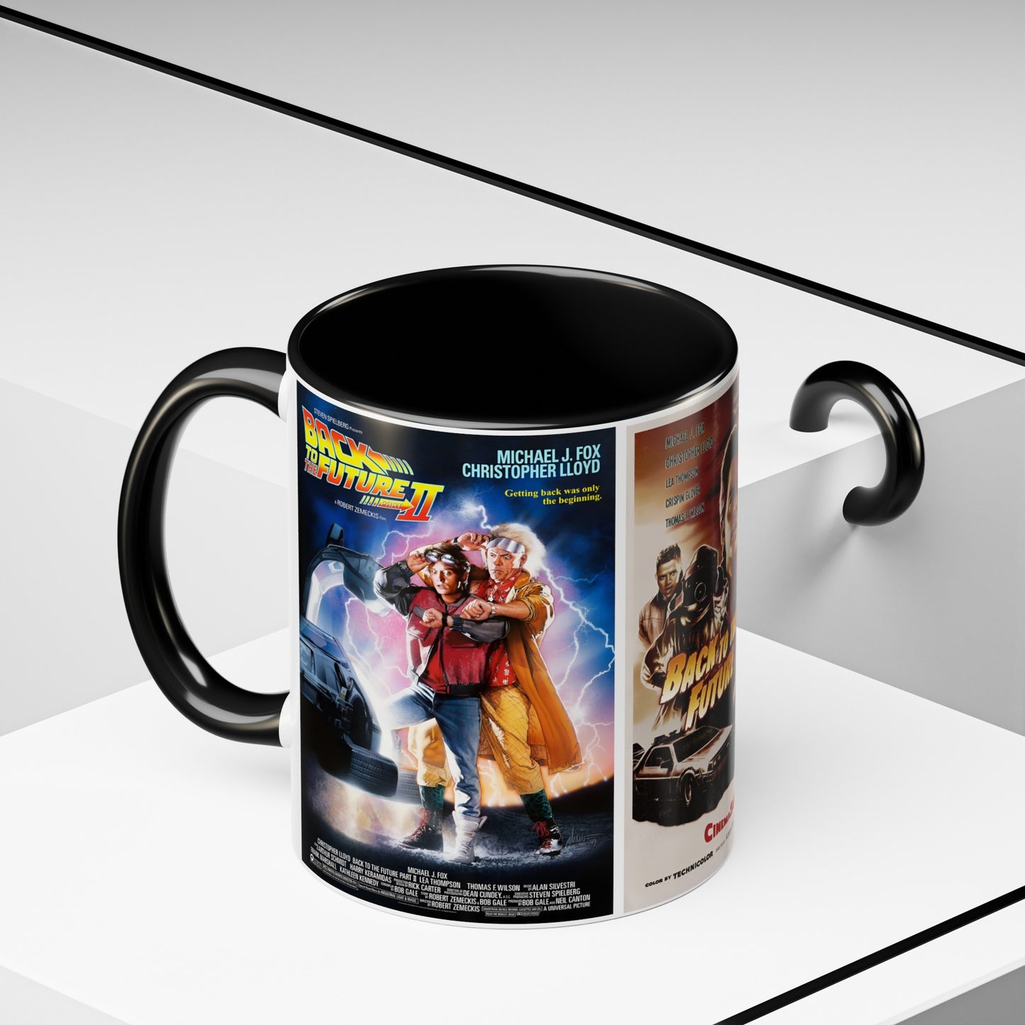 Back To The Future, 3 Movie Poster Mug, 11 oz, 15oz