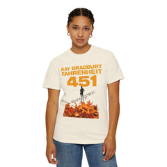 Fahrenheit 451 Graphic T-shirt, Unisex Book Lover Tee, Literary Gift, Reading Enthusiast Apparel, Ray Bradbury Merch, Cozy Casual Wear