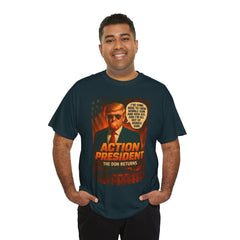 Action President Tee - Political Statement T-Shirt