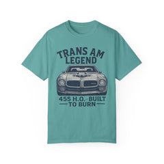 Retro Pontiac 1971 Trans Am High Output -455 Unisex Comfort Colors Garment Dyed T-Shirt