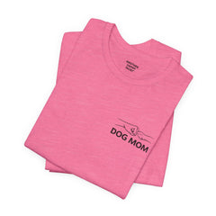 Dog Mom T-Shirt — Personalized Your Dog Image  Tee (Custom Name)