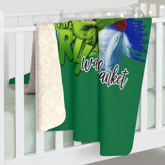 THE GRINCH - Sherpa Fleece Blanket | Comfort, Gift For Him, Gift For Her, Fan Gift, Birthday Gift, Cozy Gift, Movie Fan Gift, Pop Culture