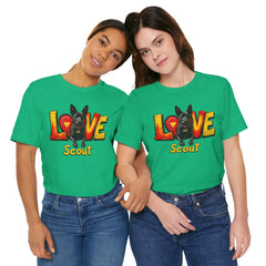 Personalized Love Your Dog T-Shirt — Designed with your dogs name and picture Graphic Tee