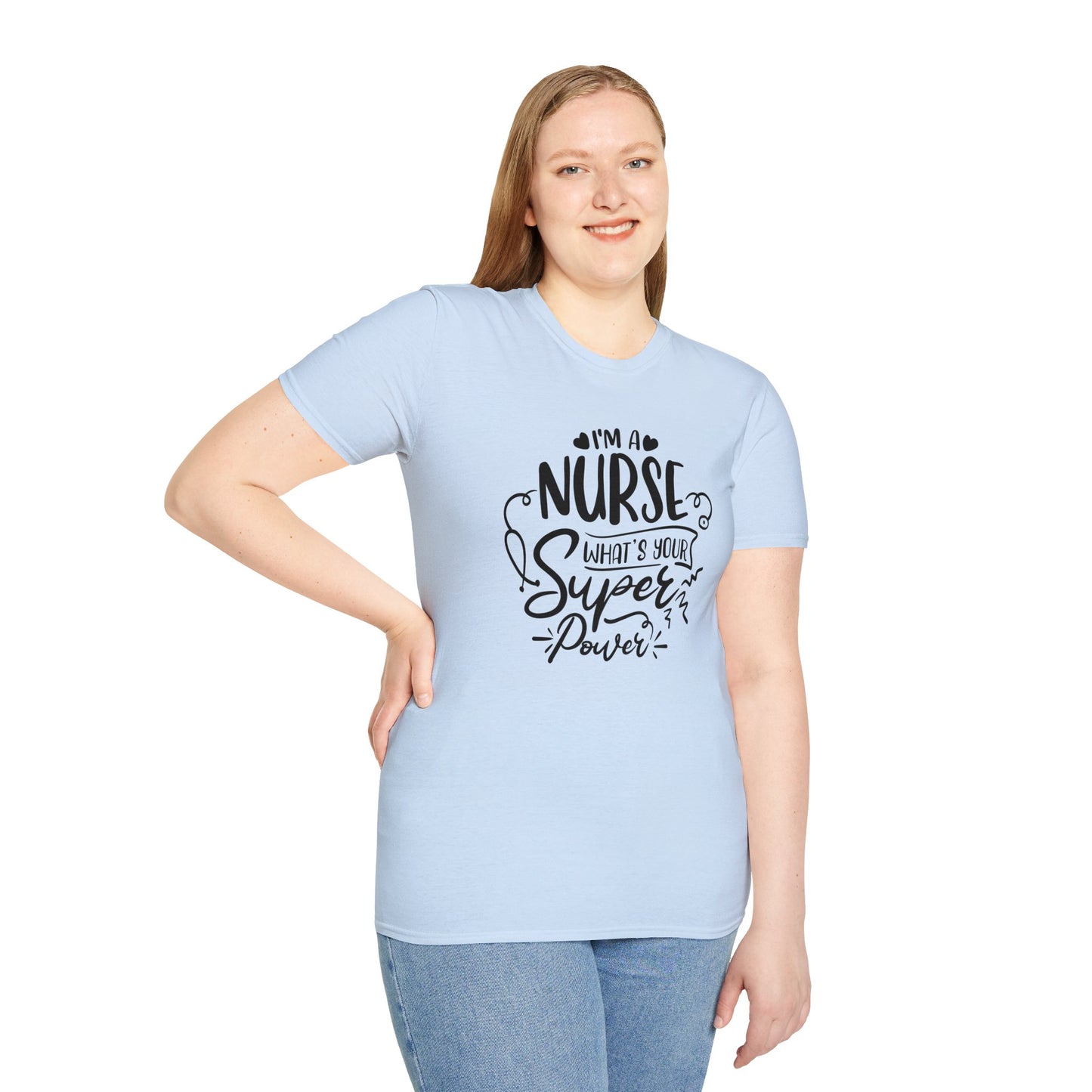 Nurse Quote - Unisex Softstyle T-Shirt | Nurse Awareness, Medical Apparel, Gift For Her, Scrubs Lover, Hospital Staff Gift, Registered Nurse