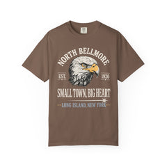 Your Home Town Personalized Eagle T‑Shirt — "Small Town, Big Heart"