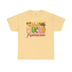Amate Mucho Mamacita T-Shirt - Vibrant Cultural Love Unisex Heavy Cotton Tee