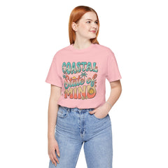 Coastal State of Mind Tee — Retro Beach Graphic T-Shirt