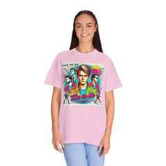 80s Music Take On Me  - Graphic Comfort Colors Garment Dyed Shirt