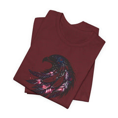 Nature-Inspired Eagle Tee, Boho Style Shirt for Outdoor Lovers, Perfect for Birthdays, Festivals, or Everyday Wear