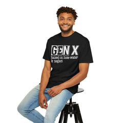 Raised on Hose Water and Neglect — Retro Graphic T-Shirt (Vintage Gift for Gen X)