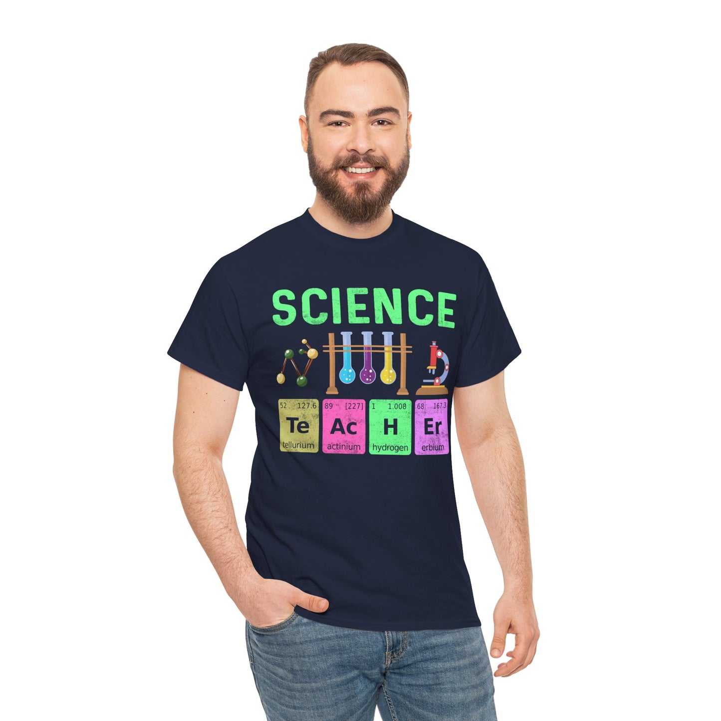 Science Teacher Funny Lab Graphic - Unisex Heavy Cotton Tee