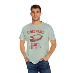 Cured Meats Graphic Tee - Funny Foodie Wear, Gift for Meat Lovers