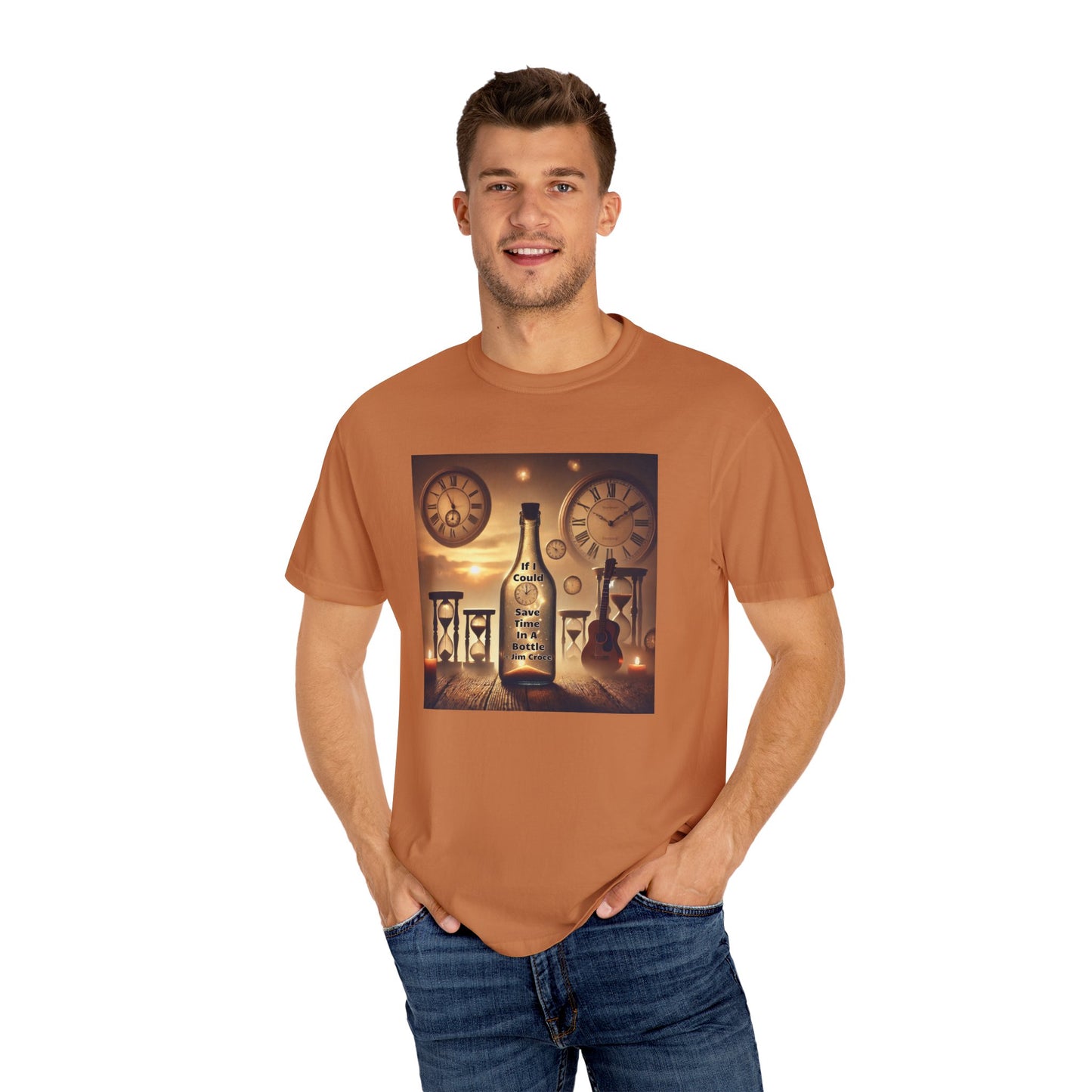 If I Could Save Time In A Bottle Graphic Comfort Colors Unisex Garment Dyed T-shirt