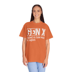 Raised on Hose Water and Neglect — Retro Graphic T-Shirt (Vintage Gift for Gen X)