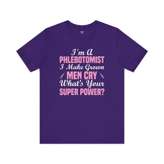 Phlebotomist Humor Tee, Funny Medical Shirt, Nurse Gift, Blood Tech Wear, Cute Phlebotomy Humor, Healthcare Apparel