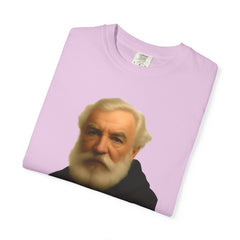 Alexander Graham Bell Quote T-Shirt — "I invented the phone. And somehow people still don't pick up."