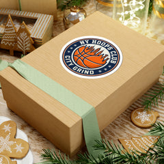 NY Hoops Club City Grind Sticker | varsity basketball, streetwear