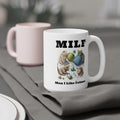 MILF Funny Cats, Ceramic Mug