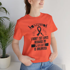 Motivational Amputee Quote - Unisex T Shirt
