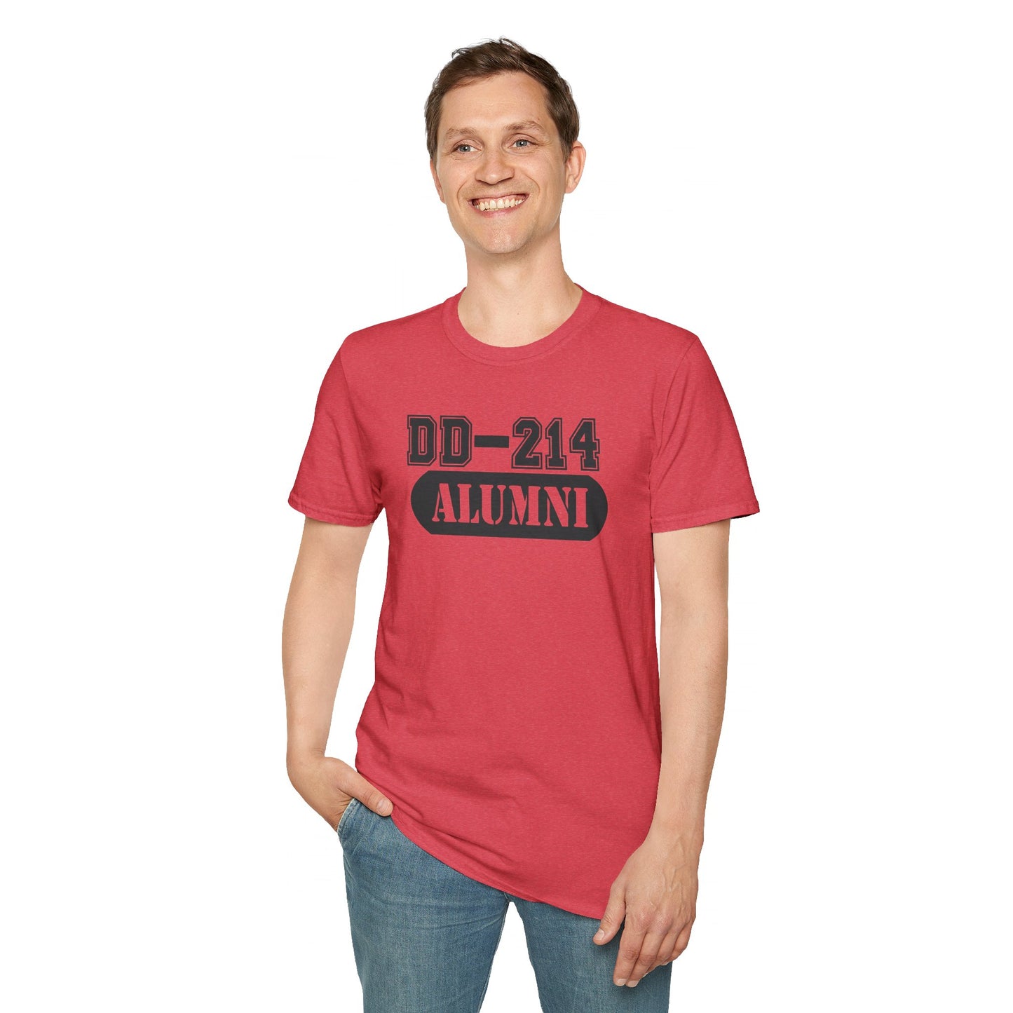 DD-214 Alumni Unisex Softstyle T-Shirt