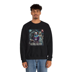 Scare Actor Halloween Horror Unisex Heavy Blend™ Crewneck Sweatshirt