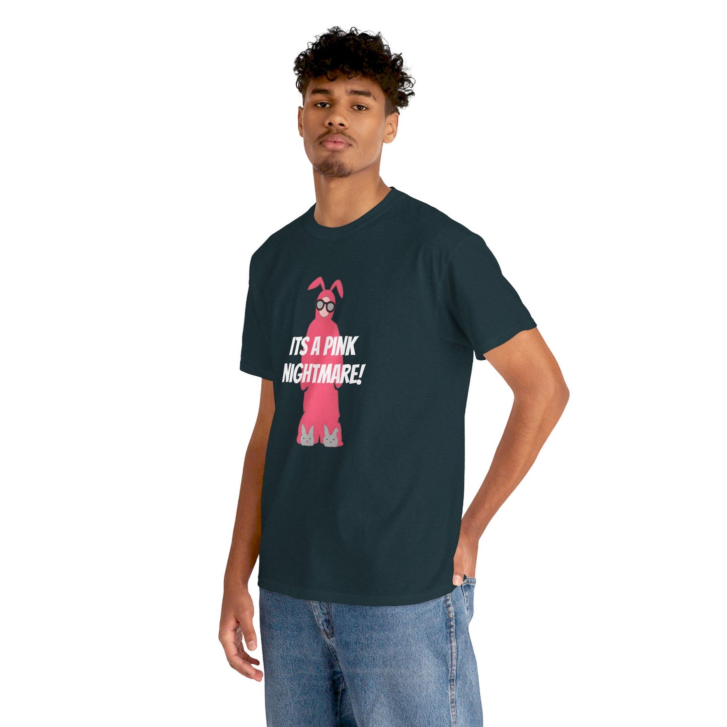 Ralphie Its a Pink Nightmare - Unisex Heavy Cotton Tee