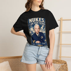 Nukes I Am Your Father Vintage United States Navy Nuclear Power Submarine Graphic T-Shirt