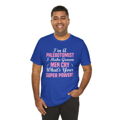 Phlebotomist Humor Tee, Funny Medical Shirt, Nurse Gift, Blood Tech Wear, Cute Phlebotomy Humor, Healthcare Apparel