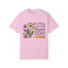 Floral Teacher T-Shirt - Comfort Colors Soft