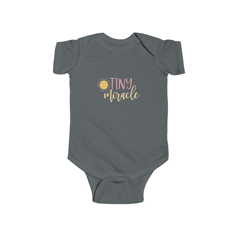 TINY MIRACLE Infant Bodysuit - Cute Crown Design for Newborns