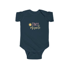TINY MIRACLE Infant Bodysuit - Cute Crown Design for Newborns