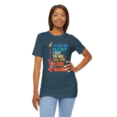 Vintage Rock Band Graphic Tee - 'I May Be Old, But I Got to See All the Cool Bands'