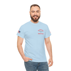 SUBMARINER RED Friday T Shirt with Fouled Anchor, American Flag, FBM / Boomer Silhouette. Remember Everyone Deployed, Dolphins