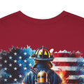 FIREFIGHTER First In Last Out - Unisex Jersey Short Sleeve Tee