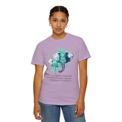 Elephants Graphic  Garment-Dyed T-shirt